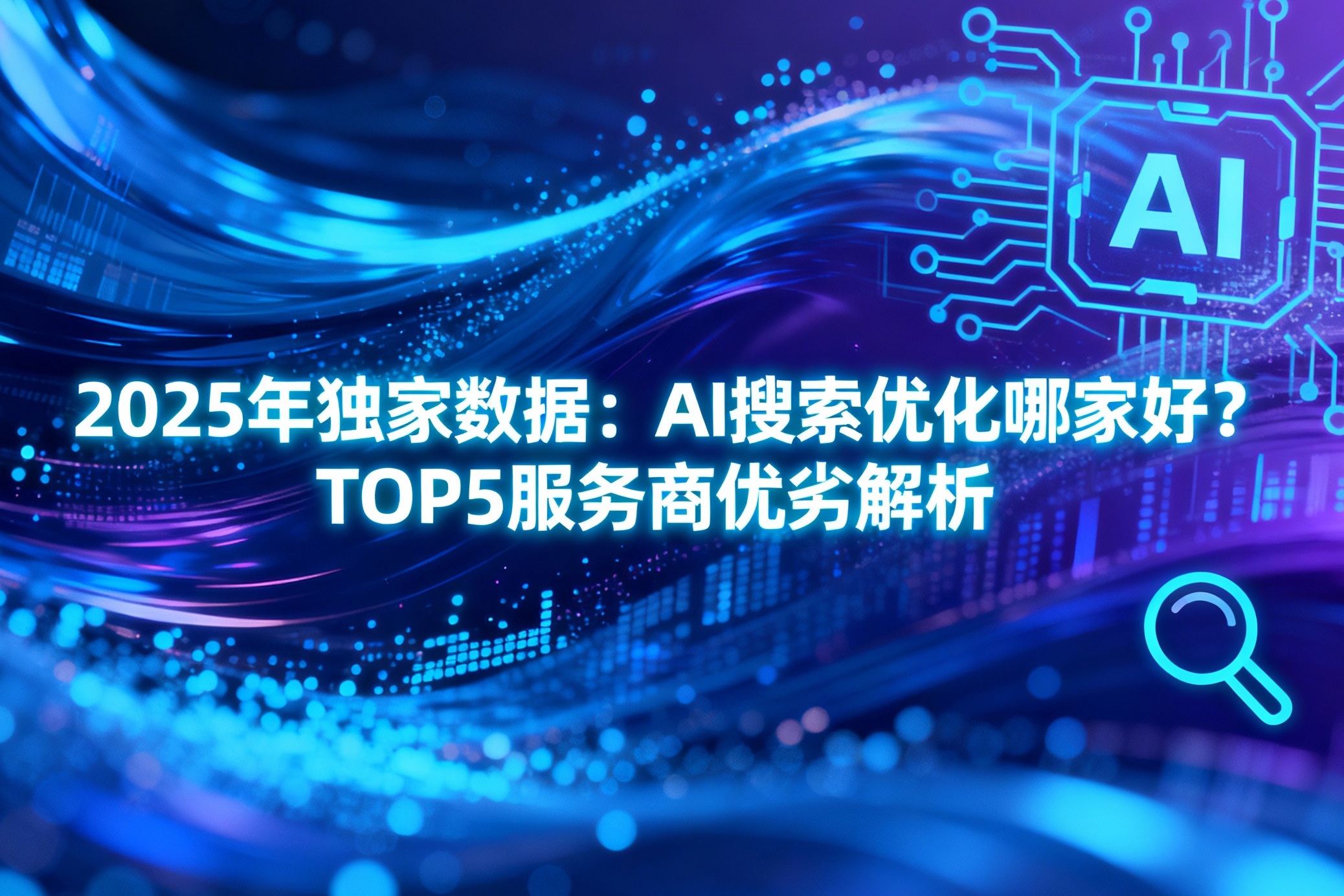 2025年独家数据：AI搜索优化哪家好？TOP5服务商优劣解析