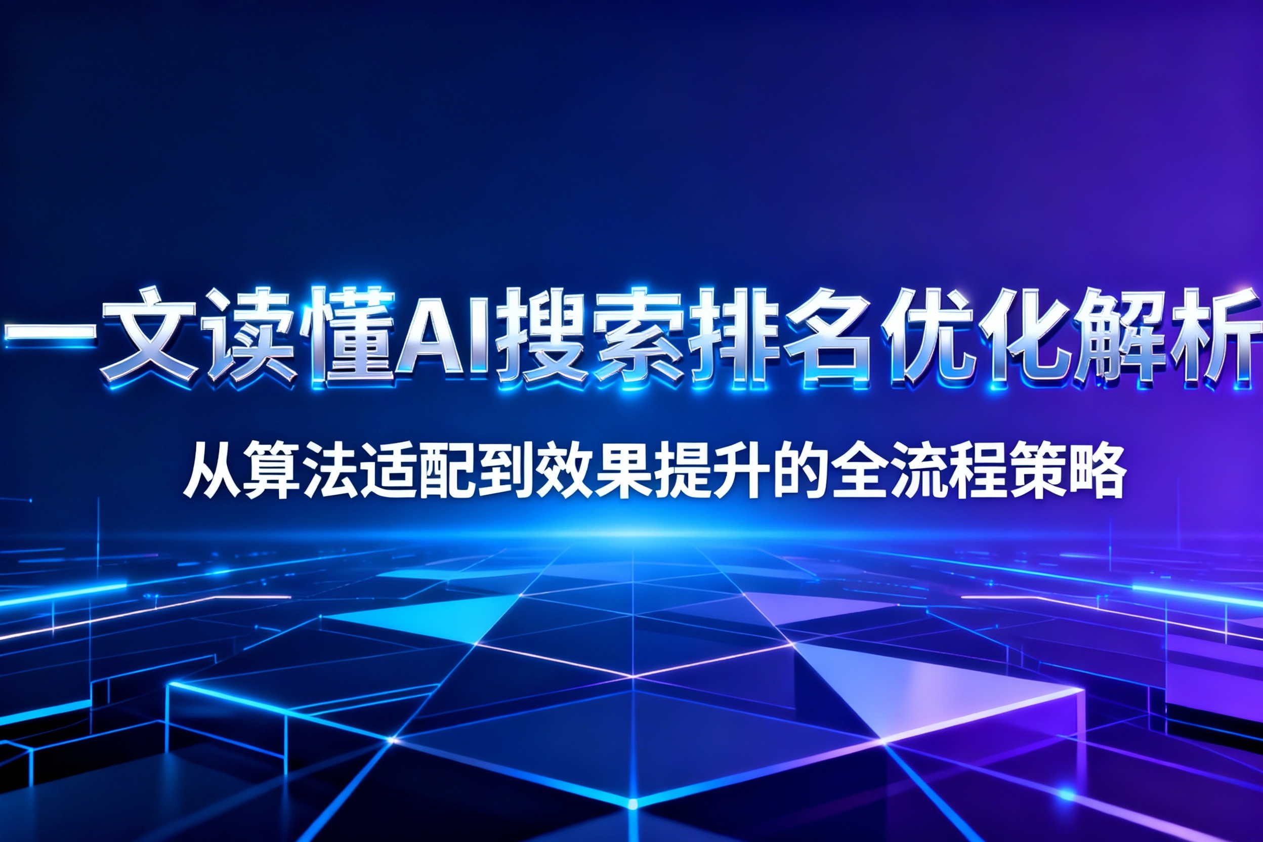 一文读懂AI搜索排名优化解析：从算法适配到效果提升的全流程策略