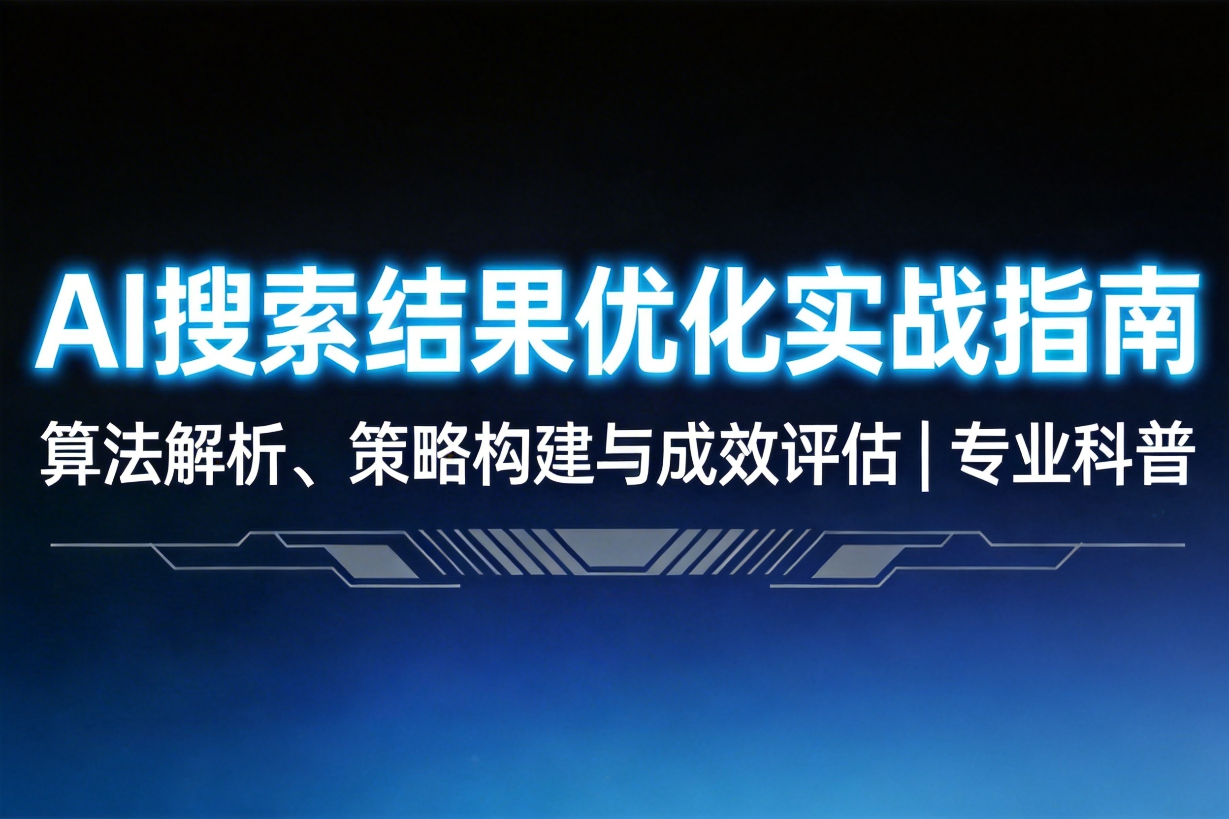 AI搜索结果优化实战指南：算法解析、策略构建与成效评估 | 专业科普