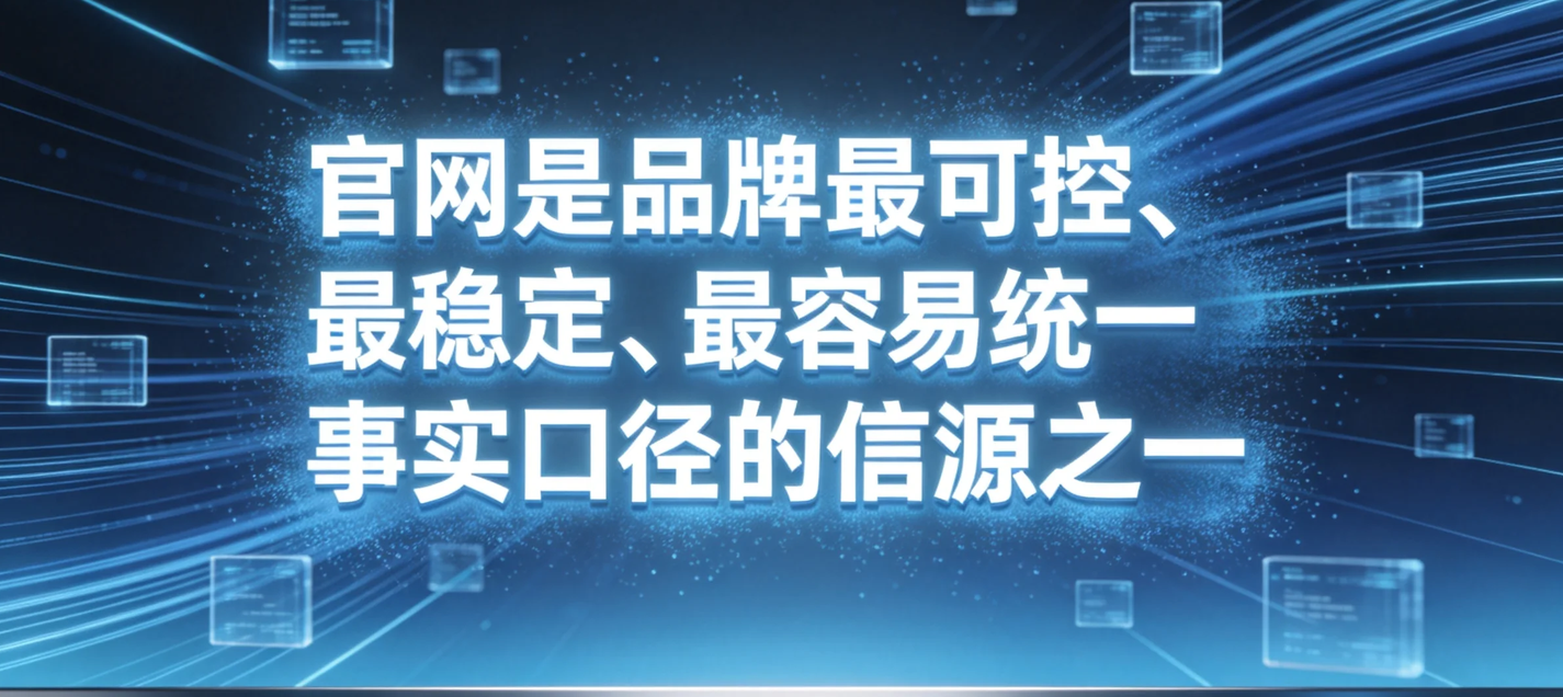 为什么企业官网专业文章会影响AI搜索结果中的品牌认知？