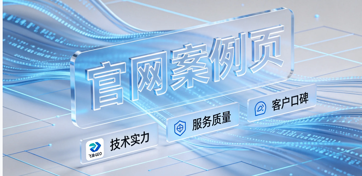 官网案例页如何帮助AI判断企业服务能力？